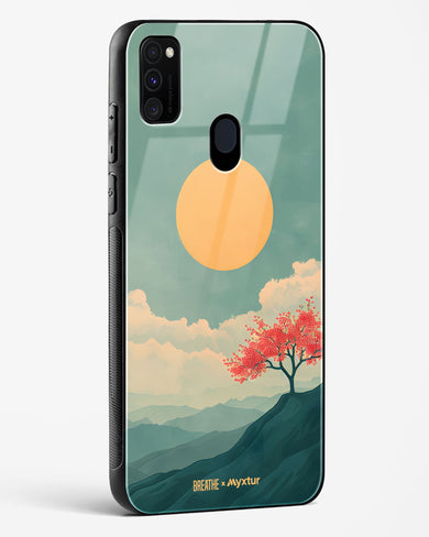 Mountain Sunset [BREATHE] Glass Case Phone Cover (Samsung)