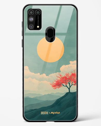 Mountain Sunset [BREATHE] Glass Case Phone Cover (Samsung)