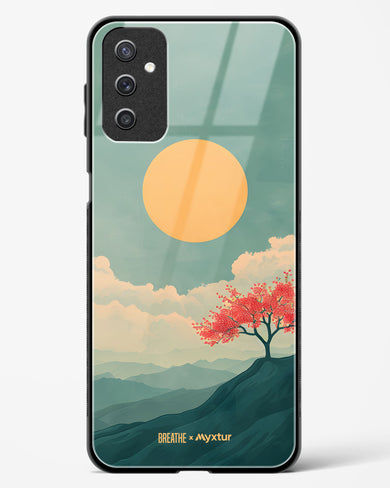 Mountain Sunset [BREATHE] Glass Case Phone Cover (Samsung)