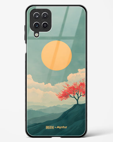 Mountain Sunset [BREATHE] Glass Case Phone Cover (Samsung)