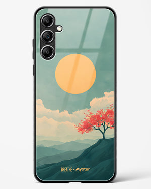 Mountain Sunset [BREATHE] Glass Case Phone Cover (Samsung)