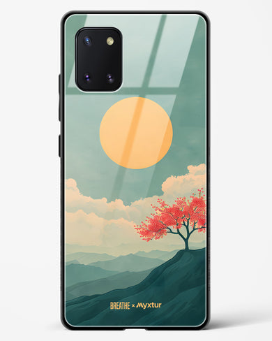 Mountain Sunset [BREATHE] Glass Case Phone Cover (Samsung)