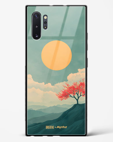 Mountain Sunset [BREATHE] Glass Case Phone Cover (Samsung)