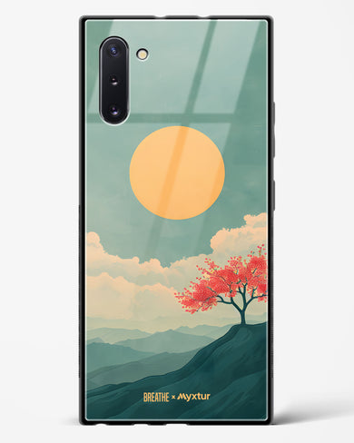 Mountain Sunset [BREATHE] Glass Case Phone Cover (Samsung)