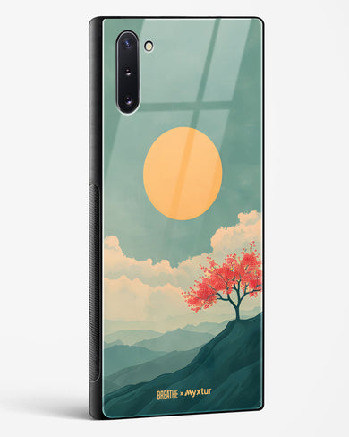 Mountain Sunset [BREATHE] Glass Case Phone Cover (Samsung)