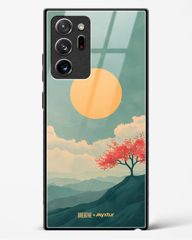 Mountain Sunset [BREATHE] Glass Case Phone Cover (Samsung)