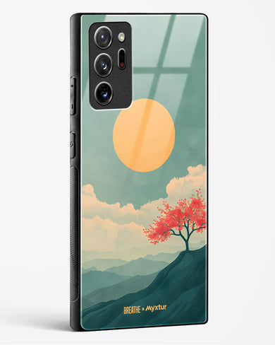 Mountain Sunset [BREATHE] Glass Case Phone Cover (Samsung)