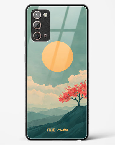 Mountain Sunset [BREATHE] Glass Case Phone Cover (Samsung)