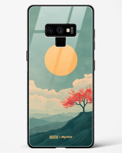 Mountain Sunset [BREATHE] Glass Case Phone Cover (Samsung)
