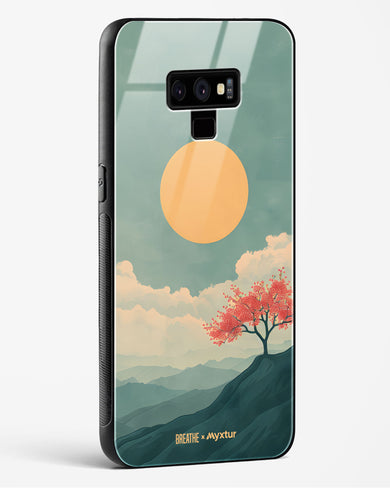 Mountain Sunset [BREATHE] Glass Case Phone Cover (Samsung)
