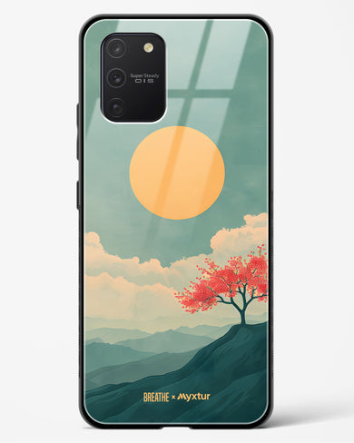 Mountain Sunset [BREATHE] Glass Case Phone Cover (Samsung)