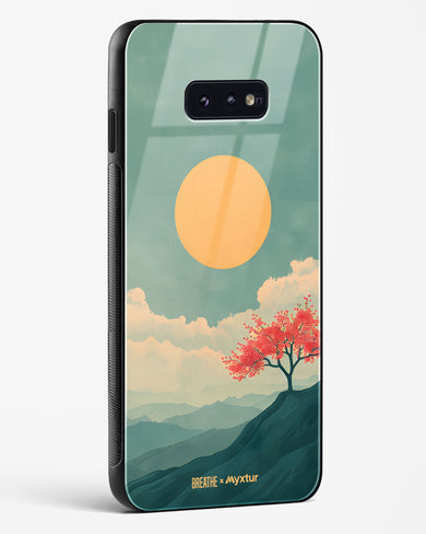 Mountain Sunset [BREATHE] Glass Case Phone Cover (Samsung)