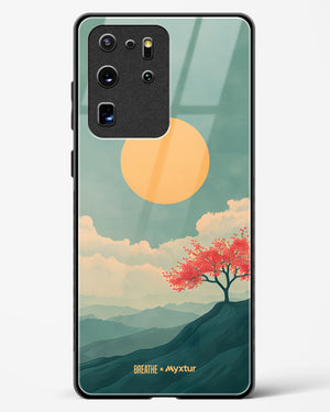 Mountain Sunset [BREATHE] Glass Case Phone Cover (Samsung)