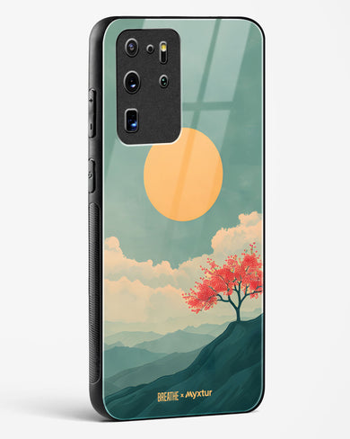 Mountain Sunset [BREATHE] Glass Case Phone Cover (Samsung)