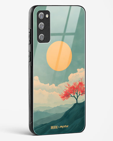 Mountain Sunset [BREATHE] Glass Case Phone Cover (Samsung)