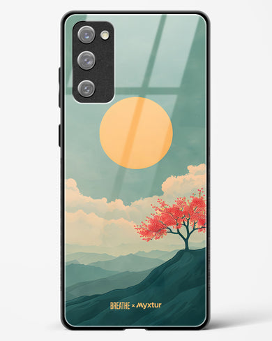 Mountain Sunset [BREATHE] Glass Case Phone Cover (Samsung)