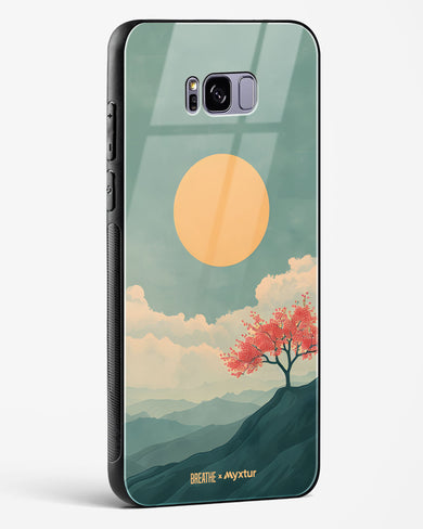Mountain Sunset [BREATHE] Glass Case Phone Cover (Samsung)
