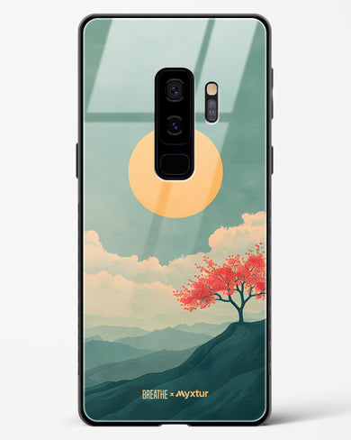 Mountain Sunset [BREATHE] Glass Case Phone Cover (Samsung)