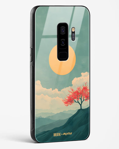 Mountain Sunset [BREATHE] Glass Case Phone Cover (Samsung)