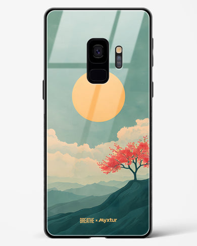Mountain Sunset [BREATHE] Glass Case Phone Cover (Samsung)