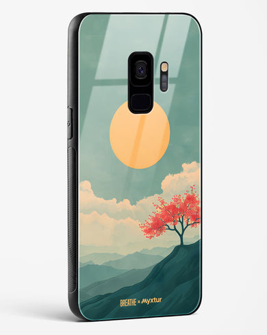 Mountain Sunset [BREATHE] Glass Case Phone Cover (Samsung)