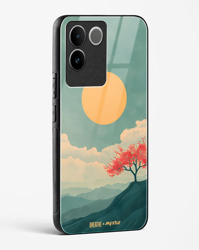 Mountain Sunset [BREATHE] Glass Case Phone Cover (Vivo)
