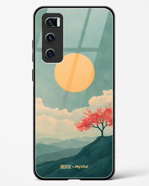 Mountain Sunset [BREATHE] Glass Case Phone Cover (Vivo)