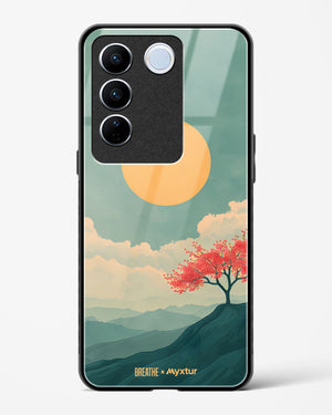 Mountain Sunset [BREATHE] Glass Case Phone Cover (Vivo)