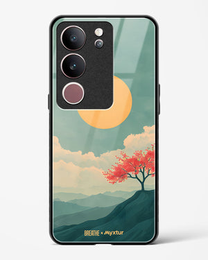 Mountain Sunset [BREATHE] Glass Case Phone Cover (Vivo)