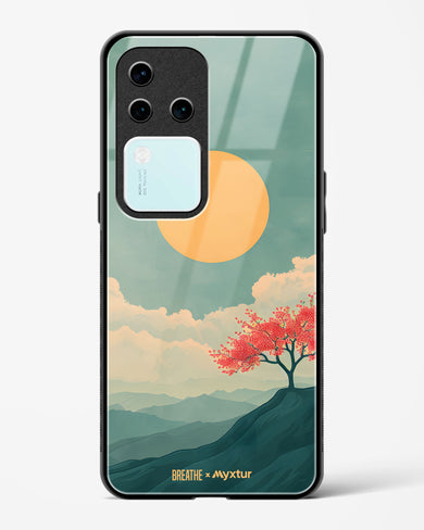 Mountain Sunset [BREATHE] Glass Case Phone Cover (Vivo)