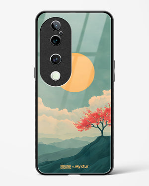 Mountain Sunset [BREATHE] Glass Case Phone Cover (Vivo)
