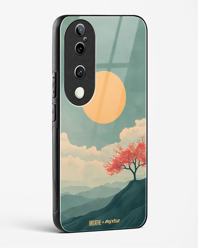 Mountain Sunset [BREATHE] Glass Case Phone Cover (Vivo)