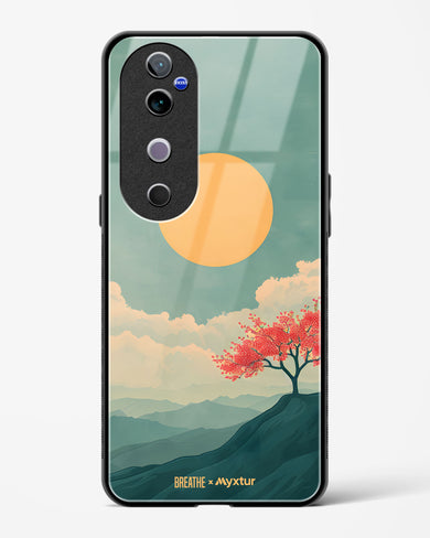 Mountain Sunset [BREATHE] Glass Case Phone Cover (Vivo)