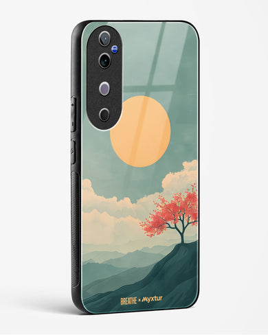 Mountain Sunset [BREATHE] Glass Case Phone Cover (Vivo)