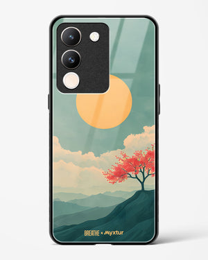 Mountain Sunset [BREATHE] Glass Case Phone Cover (Vivo)