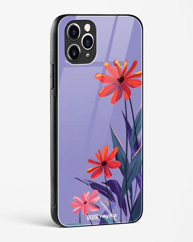 Lavender Bloom [BREATHE] Glass Case Phone Cover (Apple)