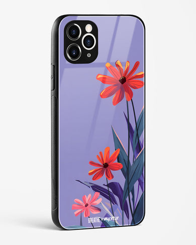 Lavender Bloom [BREATHE] Glass Case Phone Cover (Apple)