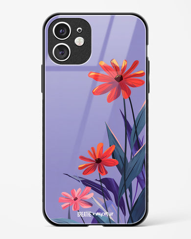 Lavender Bloom [BREATHE] Glass Case Phone Cover (Apple)