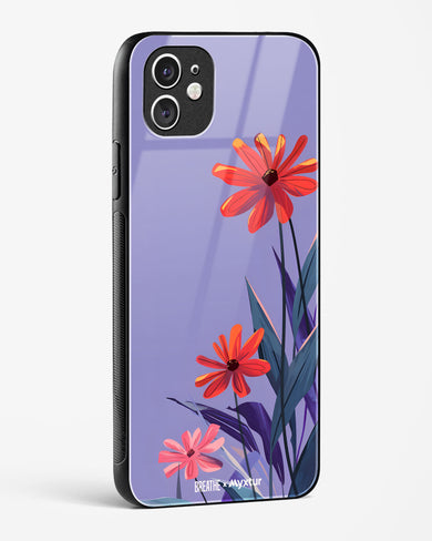 Lavender Bloom [BREATHE] Glass Case Phone Cover (Apple)