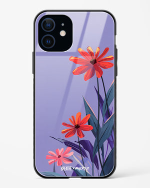 Lavender Bloom [BREATHE] Glass Case Phone Cover (Apple)