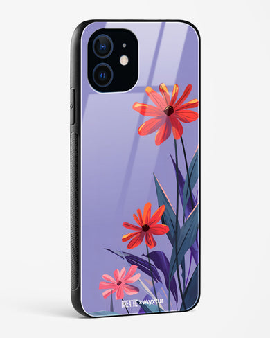 Lavender Bloom [BREATHE] Glass Case Phone Cover (Apple)