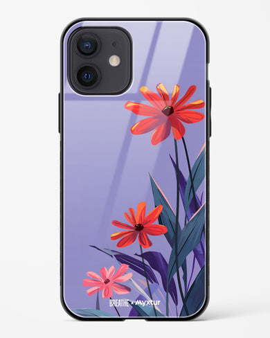 Lavender Bloom [BREATHE] Glass Case Phone Cover (Apple)