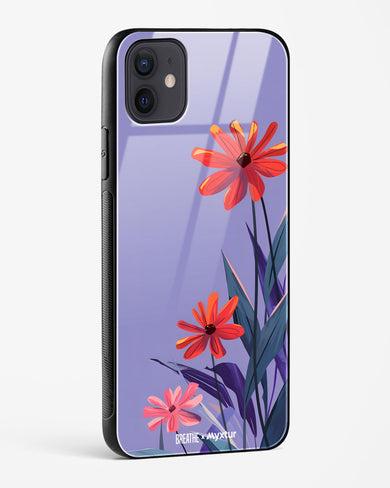 Lavender Bloom [BREATHE] Glass Case Phone Cover (Apple)