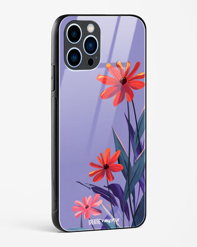 Lavender Bloom [BREATHE] Glass Case Phone Cover (Apple)