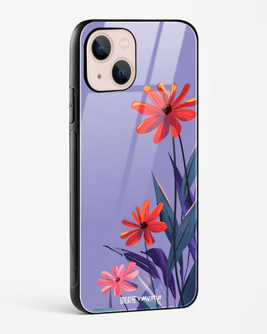 Lavender Bloom [BREATHE] Glass Case Phone Cover (Apple)