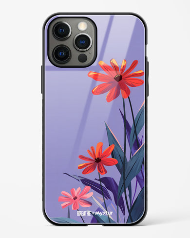 Lavender Bloom [BREATHE] Glass Case Phone Cover (Apple)