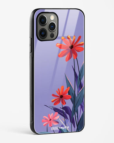 Lavender Bloom [BREATHE] Glass Case Phone Cover (Apple)