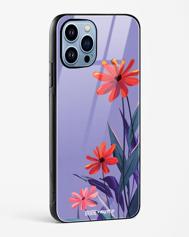 Lavender Bloom [BREATHE] Glass Case Phone Cover (Apple)