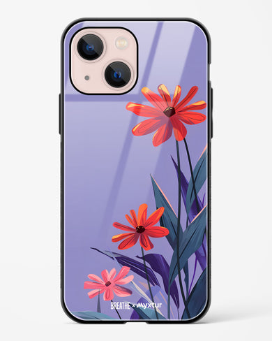 Lavender Bloom [BREATHE] Glass Case Phone Cover (Apple)