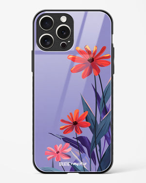 Lavender Bloom [BREATHE] Glass Case Phone Cover (Apple)